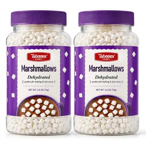 Dehydrated Vanilla Marshmallow Bits Mini Marshmallows 2 Pack for Hot Chocolate, Baking & Snacks
