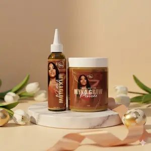 Myka Hair Care Bundle – Hair Oil 4 oz & Styling Pomade Set