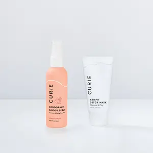 Armpit Detox Duo (Spray) - Aluminum Free, Clean Ingredients, Mood Boosting Scents, Deodorant and Body Care for Men and Women Body Spray Gentle