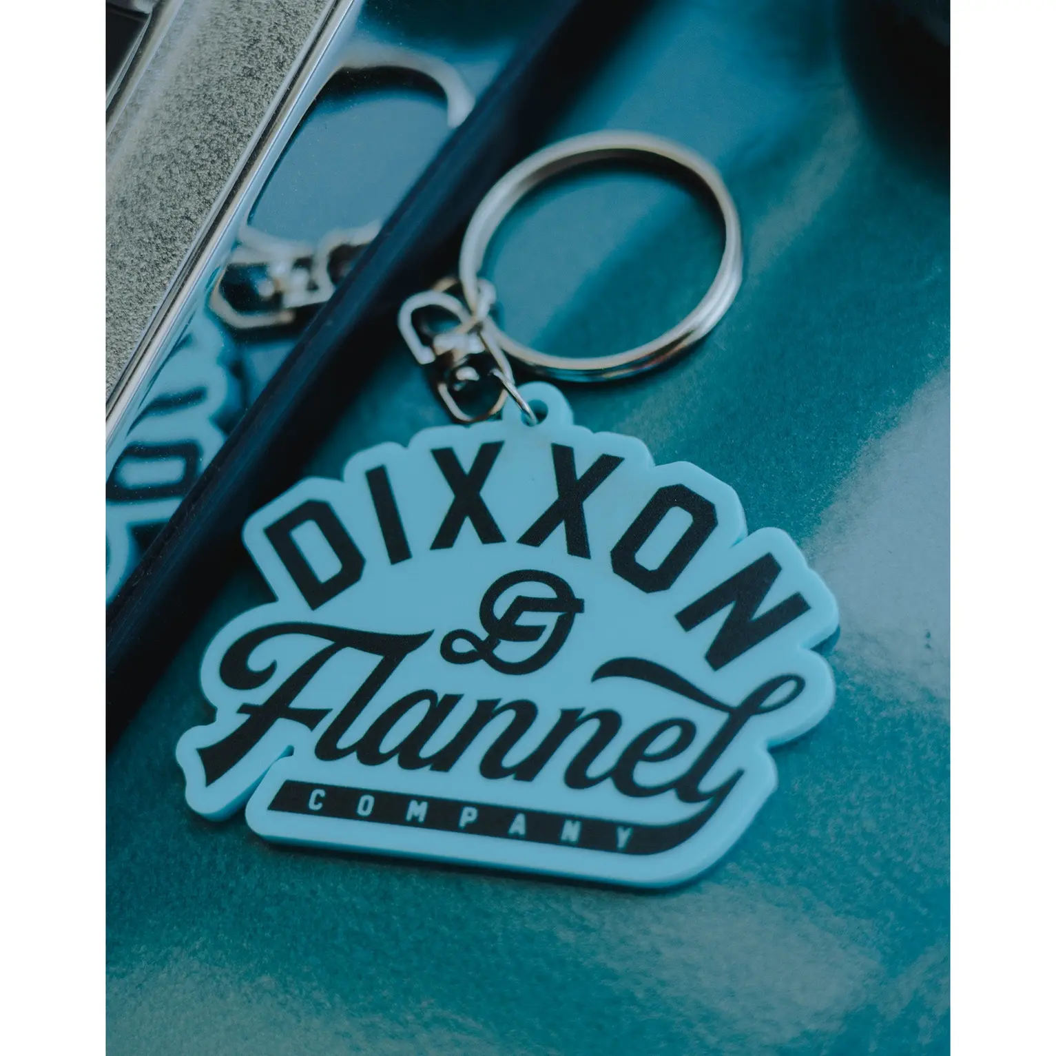 Pastime Keychain - Tiffany & Black