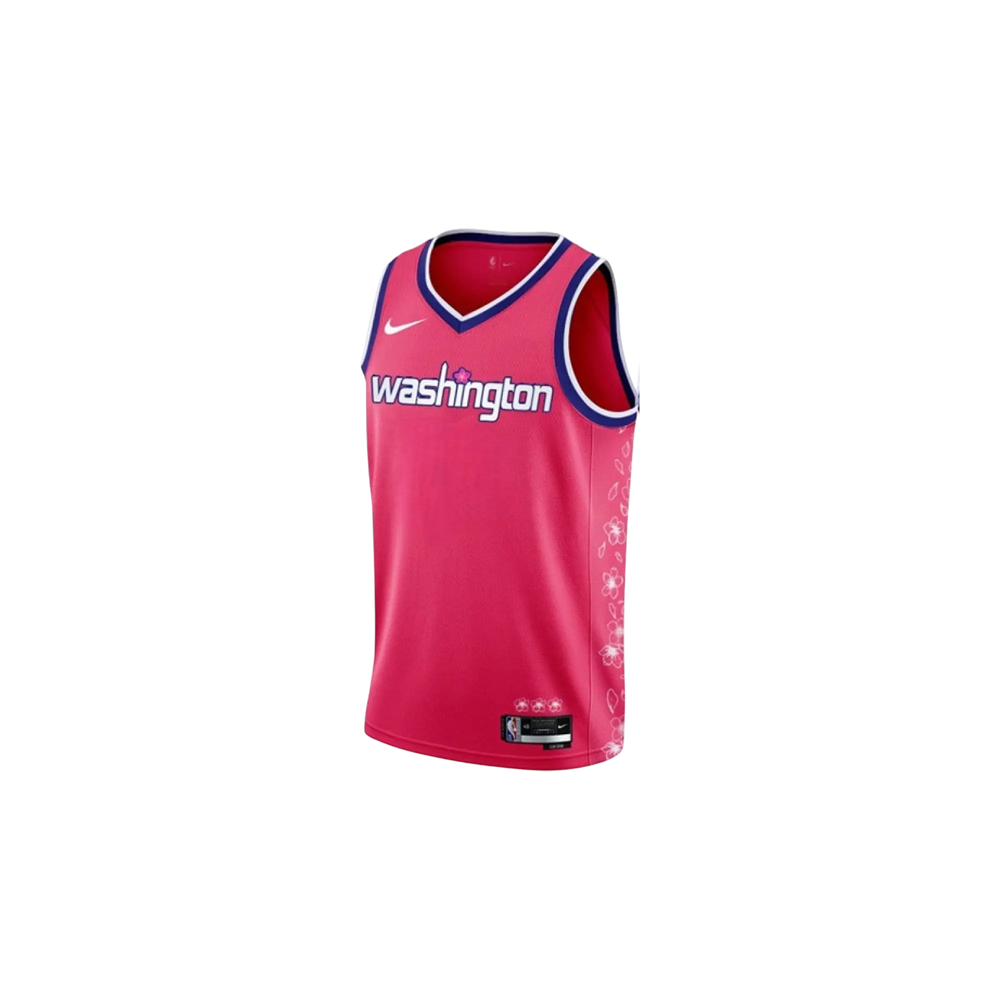 NBA Washington Wizards Cherry Blossom City Jersey "Dynamic Pink" DO9647 682