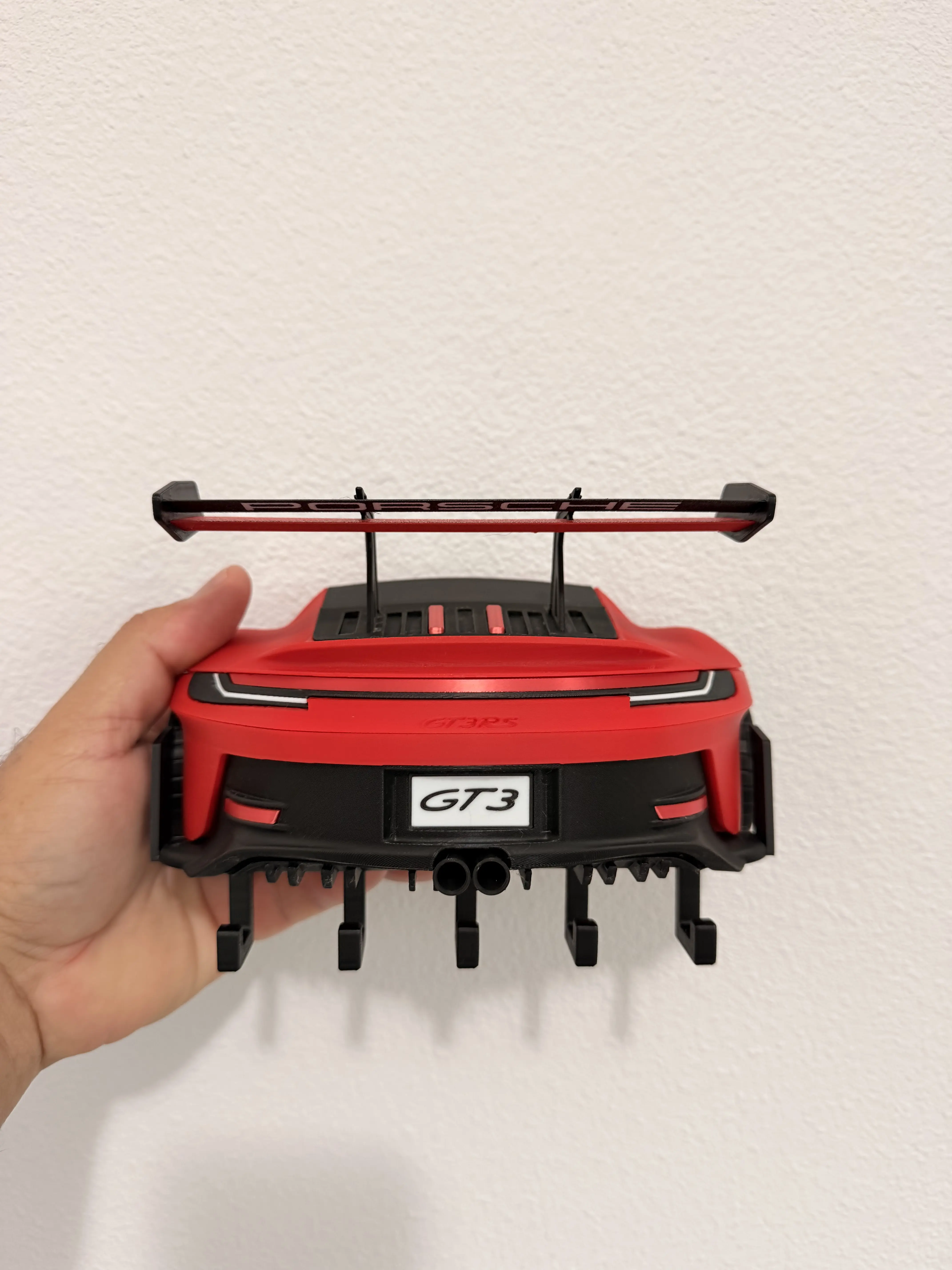 Sports Car Wall Key Holder | 3D Printed | Key Rack | Modern Home Decor | Gift for Car Lovers
