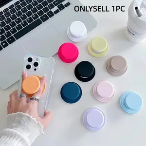 Magnetic Phone Stand, Ultra Non-Slip and Thin Handle, Suitable for Most Phones, Textured Magnetic Air Cushion, Multi-Functional Foldable Lazy Phone Stand