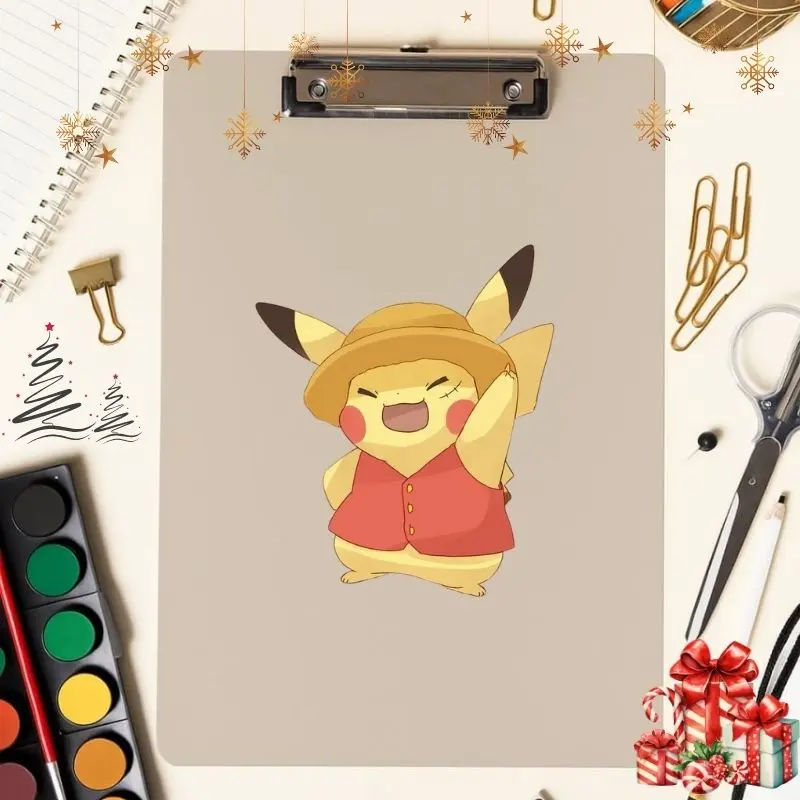 Pikachu PiPoke Waterproof Sticker, Decal for Laptops, Cars, Tumblers - Gift for Game Lovers