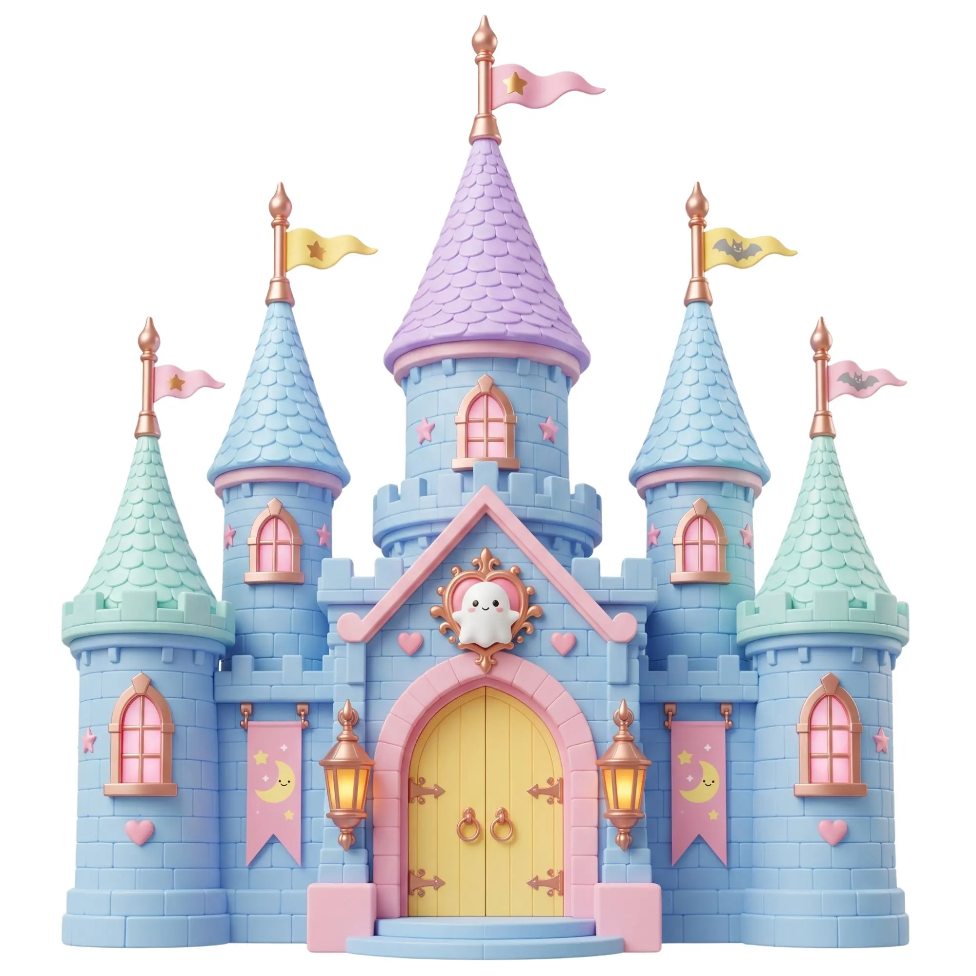 Halloween Castle Print Backdrop, Easy Setup Weather-Resistant Display, Multi-Size Halloween Party Decor, Home & Festive Supplies Banner