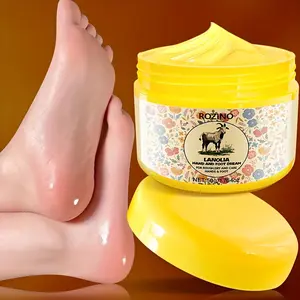 Rozino Lanolin Hand and Foot Care Cream - Softens Skin & Nourishes - 50g Jar - Ideal for Gentle Hand and Foot Treatment