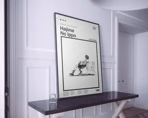 Hajime No Ippo Poster | Hajime No Ippo Print | Anime Poster | Anime Art Print | Minimalist Poster