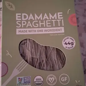 Organic Edamame Spaghetti Bean Pasta (Multiple Pack Sizes) High Protein, Vegan, High Fiber