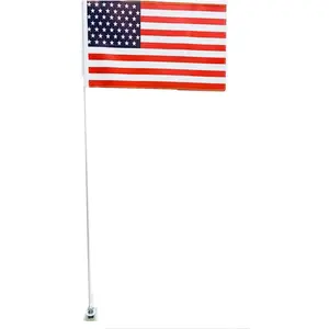 JLP Silverado Sierra Raptor Tacoma Tundra Flexible 3.5' ATV Whip Flag US Heavy Duty