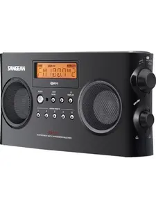 Sangean PR-D5 BK Am & Fm-Rds Digital Portable Radio, Black
