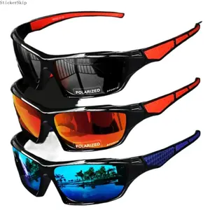 3-Pack Polarized Sports Sunglasses – UV400 Protection Lightweight Wraparound Sunglasses for Men & Women, Durable Outdoor Eyewear for Fishing, Cycling, Running, Driving & Adventure Use