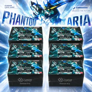 [6-Box Bundle] BANDAI Gundam TCG Phantom Aria GD04 Booster Box English Edition - Factory Sealed (144 Packs Total)