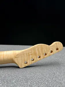 Flamed Maple Tele Style Neck C Shape Satin 9.5 Radius #9