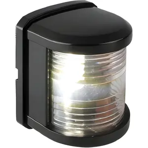 11 Series Regular Sized LED White Stern Navigation Light – 12V, 1W, IP67 Waterproof, 2NM Visibility, High-Brightness, Impact-Resistant for Boats Under 65 ft (20m) –4-Year Warranty (Stern/Black)
