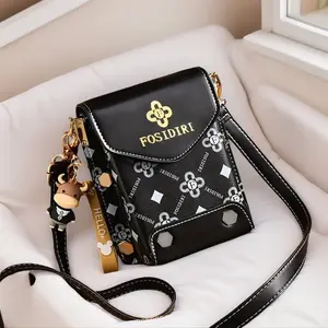 Maxoner Women's Elegant Premium Minimalist Crossbody Shoulder Bag - Casual Lightweight Leather Satchel, Handbags for Women with Magnet Closure, Phone Pocket, Ideal Mother's Day Gift