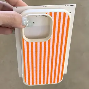 Minimalist Stripe Design Phone Case, Full Body Shockproof Tpu Cover, Fits iPhone XR 11-17 Pro Max Plus, Creative UV Print, Perfect Gift