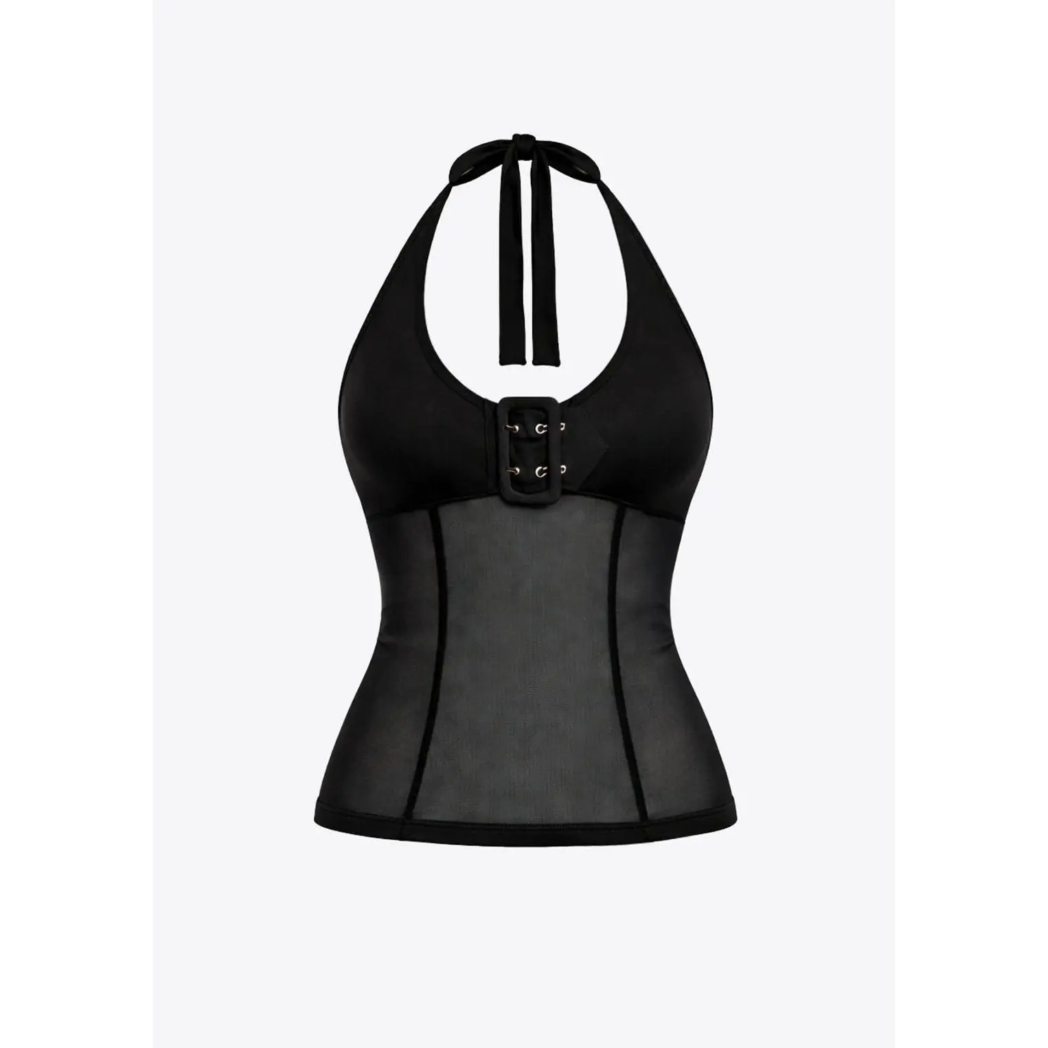 Buckle Mesh Top