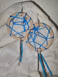 Dreamcatcher earrings