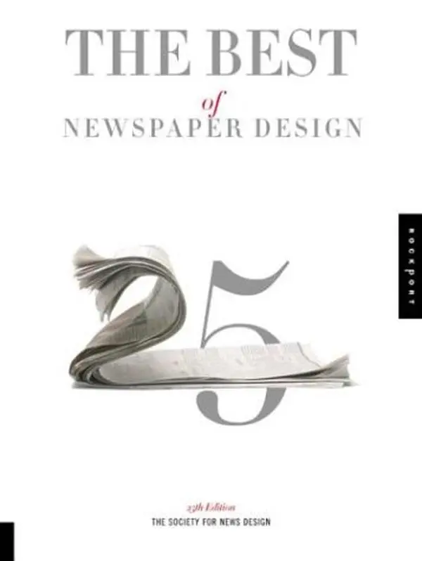 USED-The Best of Newspaper Design, 25th Edition by Society for News Design Staff (Paperback)