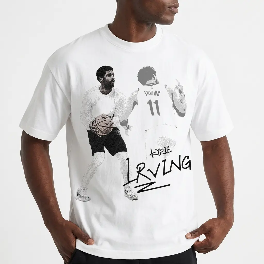 Vintage Irving Tee Unisex Cotton Crewneck  US Cotton Design Printed In USA 2025