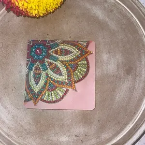 Mandala Bedazzled Corner Bookmark - Decorative Book Accessory