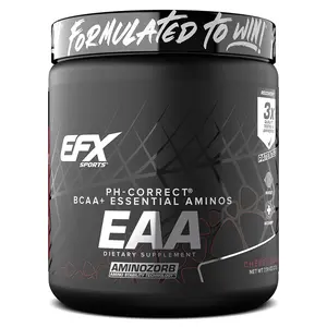 EFX Sports Essential Amino Acids for Energy & Protein Synthesis | Pre, Intra, or Post Workout Supplement | 40 Servings, Cherry Bomb