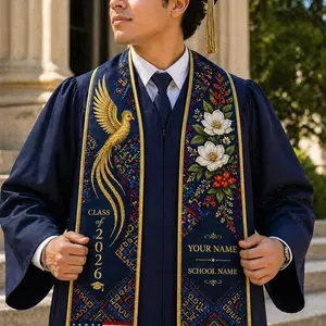Personalized Guatemalan American Flag Graduation Sash 2026, Guatemala Heritage Graduation Stole, Guatemalan Graduation 2026, Grad Gifts