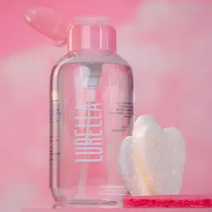 Lurella Cosmetics Micellar Cleansing Water 400mL Makeup Remover Daily Gentle No Rinse Formula Hydrating for All Skin Types - Face Wash Set
