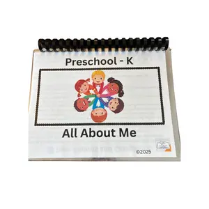 All About Me Workbook Preschool-K