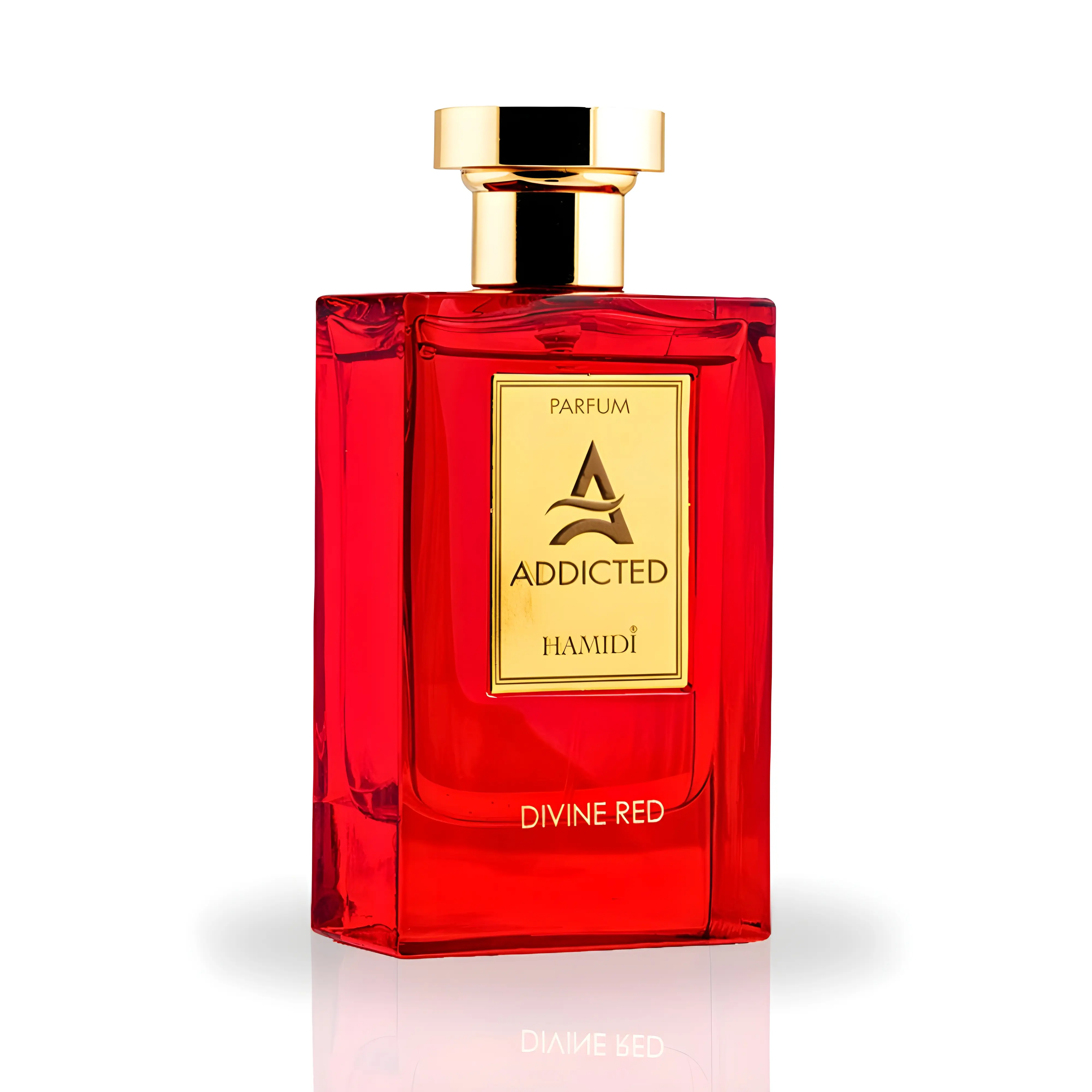 Hamidi Addicted Divine Red for Unisex Parfum Spray, 4.0 Ounce