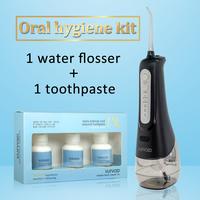1 Black Water Flosser+1 Toothpaste