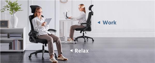 Yaheetech Ergonomic Office Chair, High Back Desk Chair with Adjustable Padded Headrest and Lumbar Support, Computer Chair Mesh for Home Office Office Chair High Back Yaheetech Ergonomic Office Chair, High Back Desk Chair with Adjustable Padded Headrest and Lumbar Support, Computer Chair Mesh for Home Office Office Chair High Back