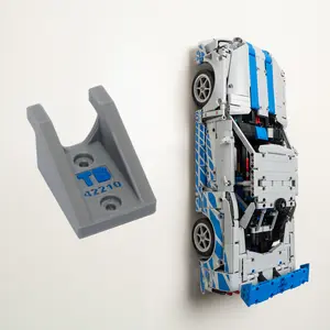 Technically Built Vertical Wall Mount for Brick Car Set - 42210 - Ultimate Display Solution