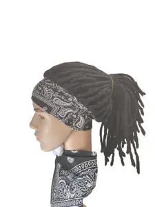 Men's Curly Wig, Afro Wig, Long Coily Hair Style, Daily Wear Fashion Hat, Perfect for Hip-Hop Performances & Street Dance