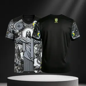 24 25 Brazil Special Edition Short Sleeve Training Jersey Soccer Jersey
