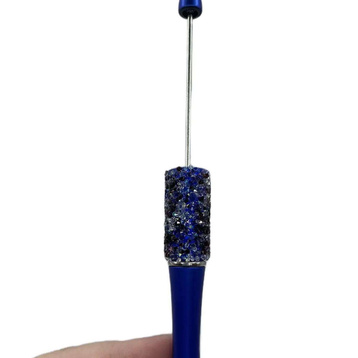 Blank DIY pen with a handmade decorative wrap