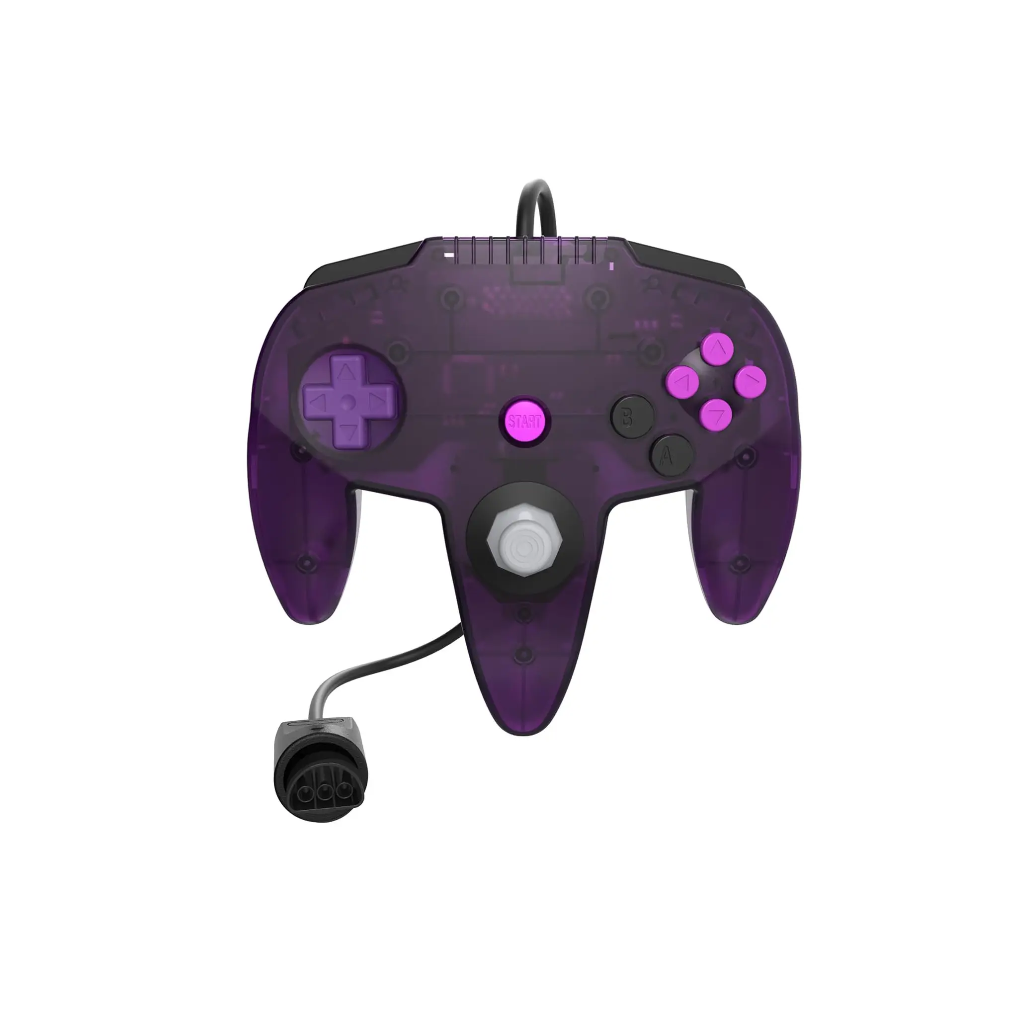 Hyperkin Captain+ Wired Hall Effect Controller for N64/M64 - Purple