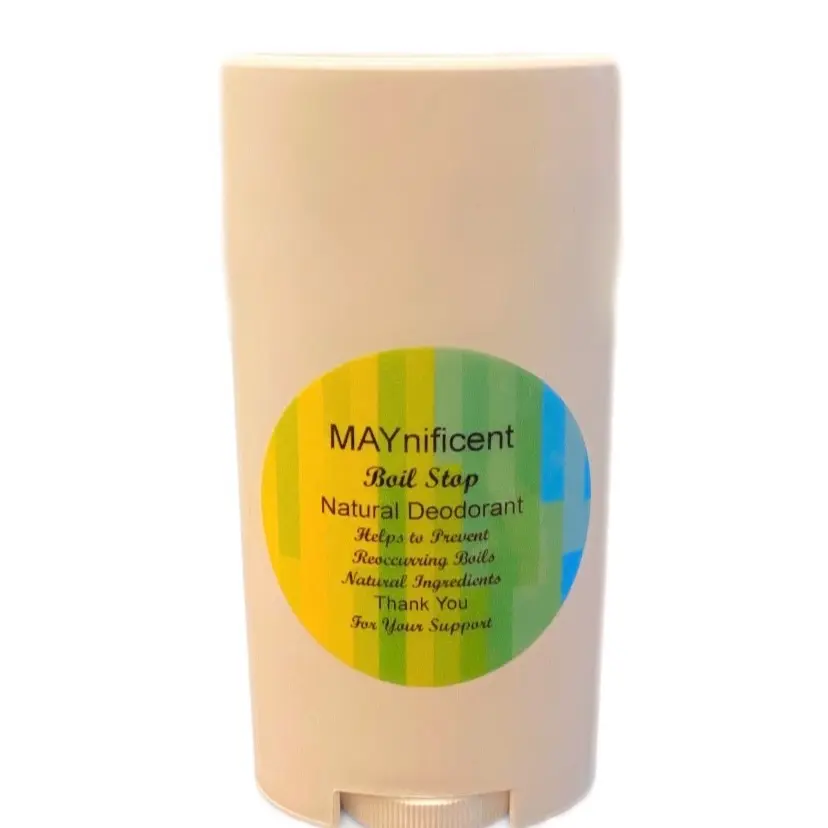 Maynificent Boil Stop Natural Healing Deodorant for Everyday Use - Body Care Comfort