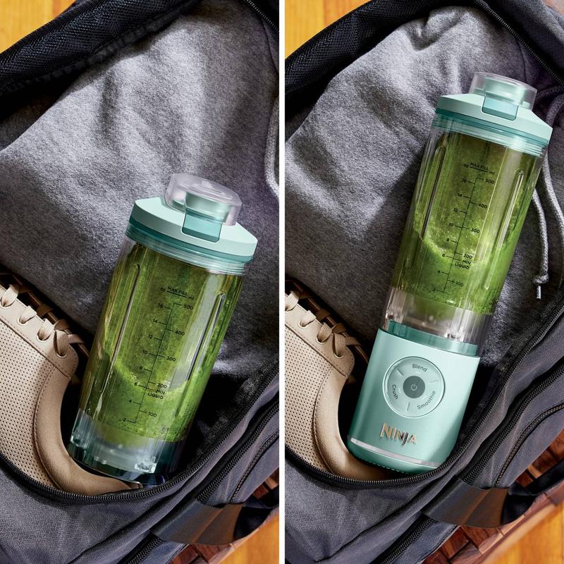 Ninja Blast Max BC251 Portable Blender with 22oz Removable Vessel, Cordless, Dishwasher Safe, 3 Programs, Twist & Go Design, Powerful Juicer Machine