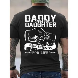 Heartwarming Father - daughter Bond Tee: Celebrate the Lifelong Friendship between Daddy and Daughter
