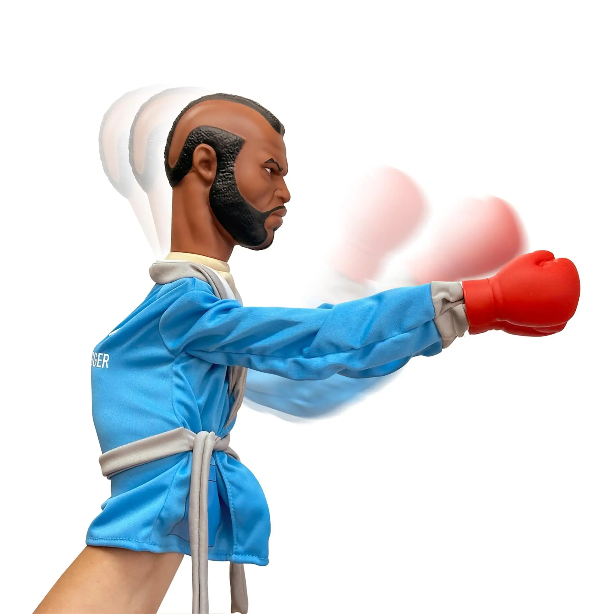 Rocky Reachers Clubber Lang 13-Inch Collectible Action Boxing Puppet Toy, Toynk Exclusive