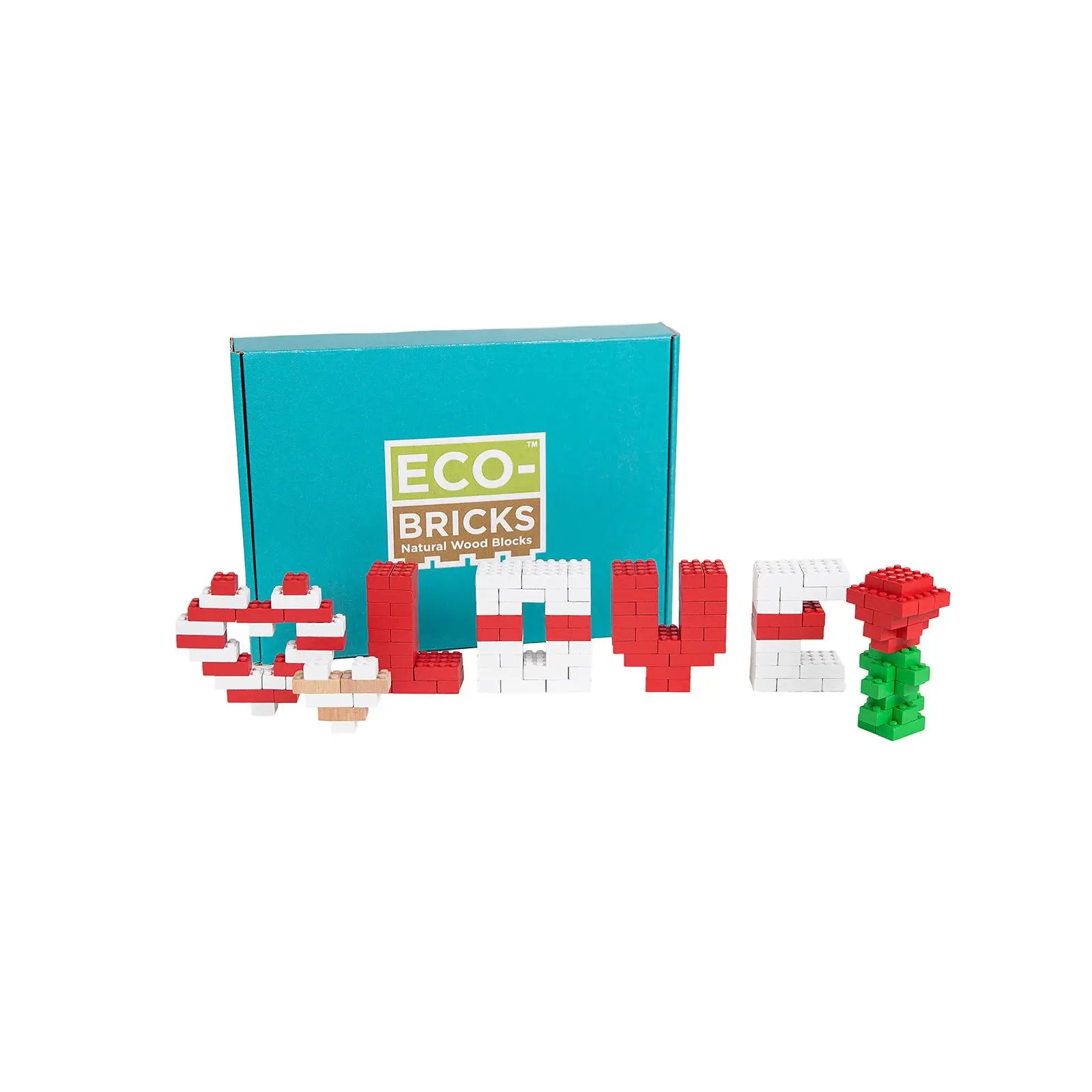 Wooden Bricks Builder Box - Monthly Sustainable STEM Toy for Kids