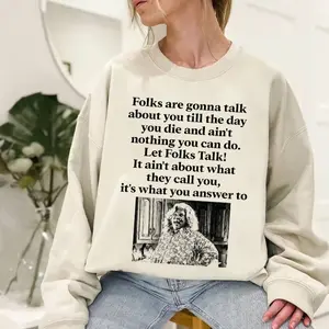 Madea Let's Folks Talk Shirt, Sweatshirt, Hoodie, Funny Madea Merch, Christmas Gift