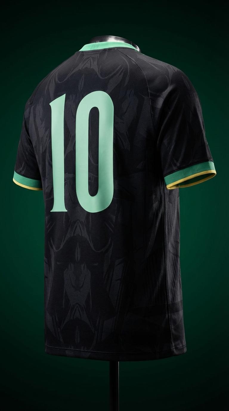 2026 Brazil Heritage The Prince Black Color Soccer Jersey, Unisex Soccer Jersey For Couple Matching, Vintage Streetwear Soccer Jersey, Perfect Gifts, Sports Top, Gym Athletic Clothes