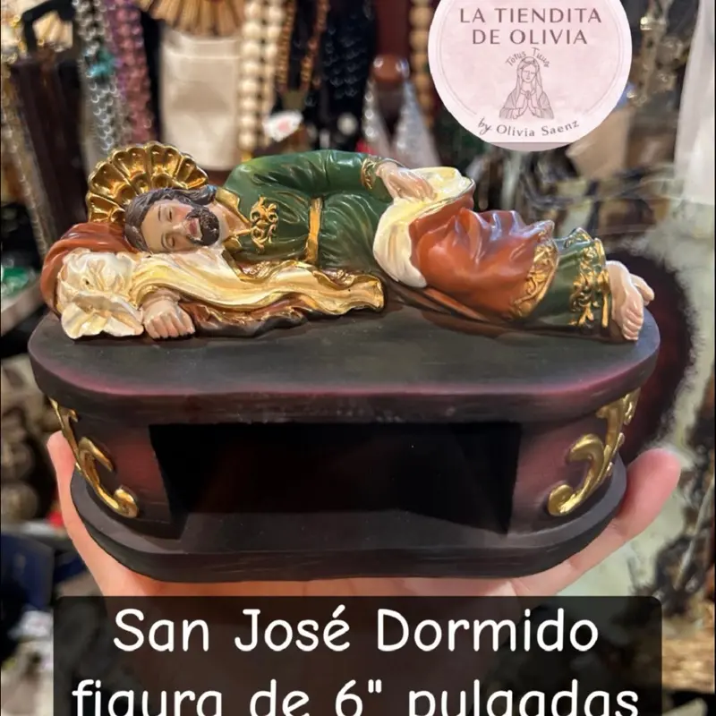 San José Dormido figura de 6" pulgadas
