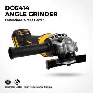 DEWALT 20V FLEXVOLT Grinder DCG414 Brushless 5" Tool | 1700W Output with Kickback Protection & Fast Stop Brake | Professional Cordless Grinding for Metal, Stone & Rebar | Heavy Duty Construction Gear Tools SafetyFirst Welder