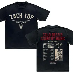 Zack Top Beer & Country Music Tour 2025 T-Shirt, Sweatshirt, Official Zack Top Merch, Perfect Gift for Men & Women Music Fans