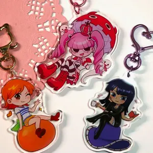 Limited 2026 Style Anime Acrylic Keychain| Perona - Nami - Robin Bag Charms