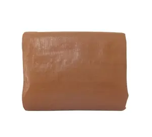 Weather Resistant Heavy Duty 8' x 10' Polyethylene Tarp - Durable and Lightweight Design for Various Applications