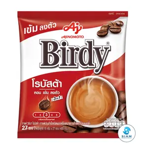 Birdy 3 in 1 Instant Coffee Mix, Robusta Blend (27 packets-14.3 oz) กาแฟสำเร็จรูปชนิดผง 3อิน1 เบอร์ดี้ โรบัสต้า